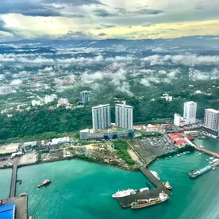 Natural Living Suite Jesselton Quay 自然简约生活休闲居 Kota Kinabalu Exterior photo